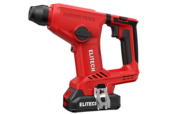 Перфоратор ELITECH аккум. ПА 2012СЛ (20В, 2х2Ач Li-ion,ELP, SDS+,2 реж, 1,2Дж, кейс ( 2205.032.01)